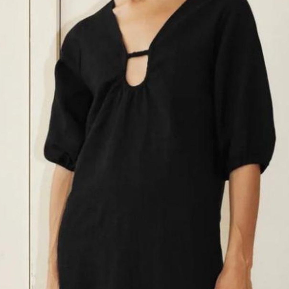Chic Black Midi Dress